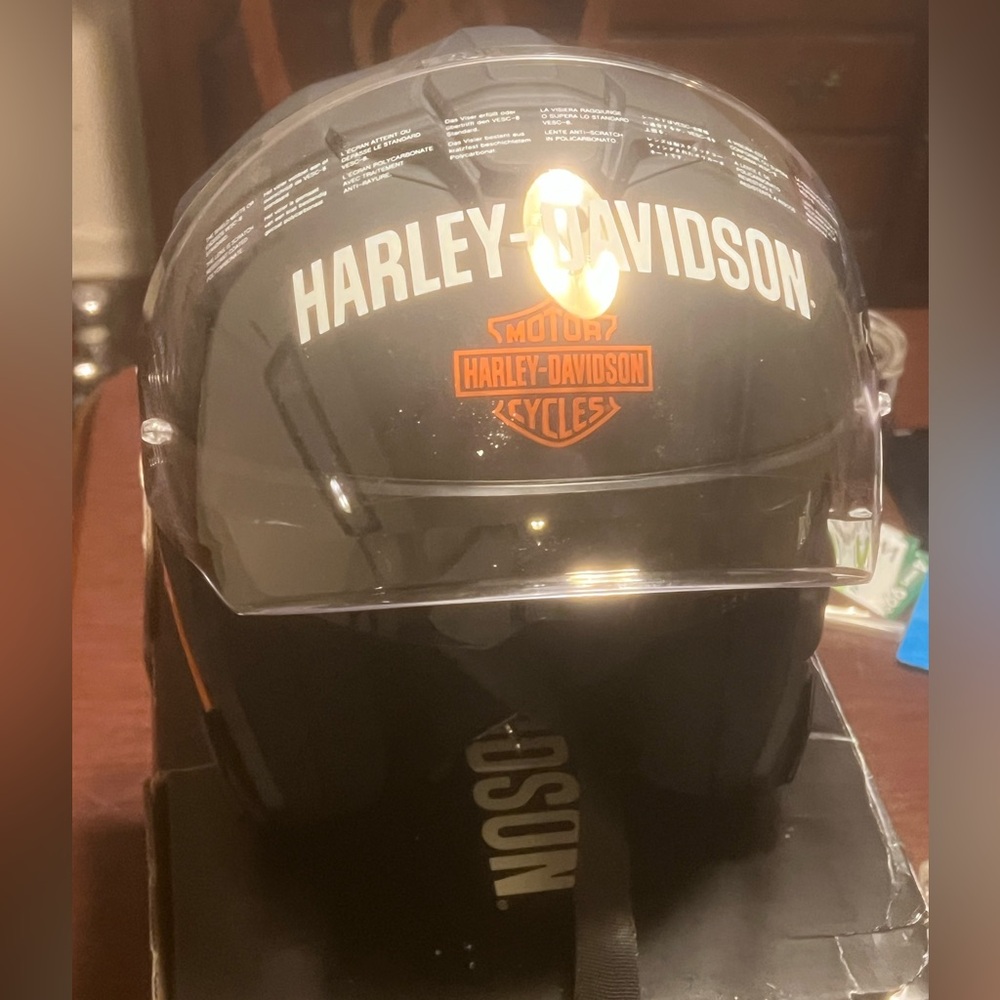 Sleek Harley-Davidson helmet